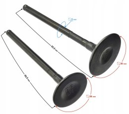 ZAWORY DO MOTOCYKLA BLADE 125 Martinelli