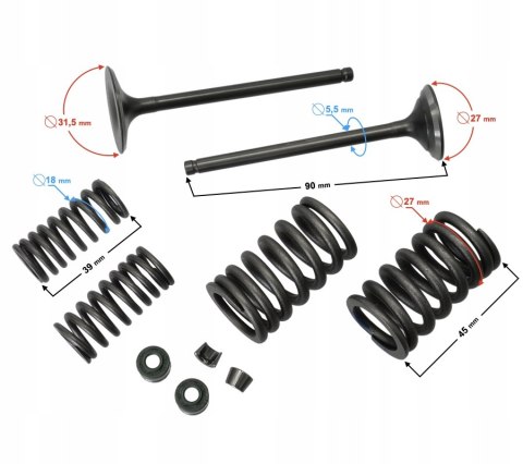ZAWORY KPL DB250 MZK Martinelli
