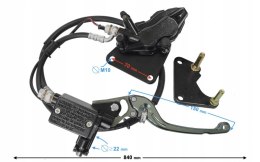 KOMPLETNA POMPA HAMULCA PRZEDNIEGO E-MAX Martinelli