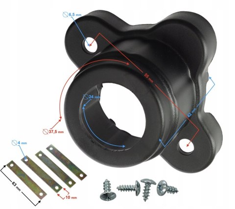 OSŁONA ZAMKA ELEKTRYCZNEGO CAFE RACER Martinelli