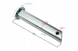 PODNÓŻEK TYLNY, CZĘŚĆ WEWNĘTRZNA DO MOTOROWERU FIG Martinelli