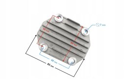 POKRYWA SILNIKA, GŁOWICY CZ.GÓRNA DO ATV FORCE I E Martinelli