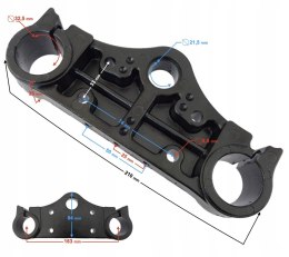 PÓŁKA ZAWIESZENIA PRZEDNIEGO DO CROSSA CRF50 Martinelli