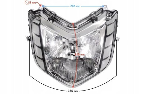 REFLEKTOR DO SKUTERA ENERGY Martinelli