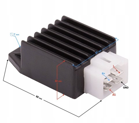 REGULATOR NAPIĘCIA DO MOTOROWERU RANGER CLASSIC Martinelli
