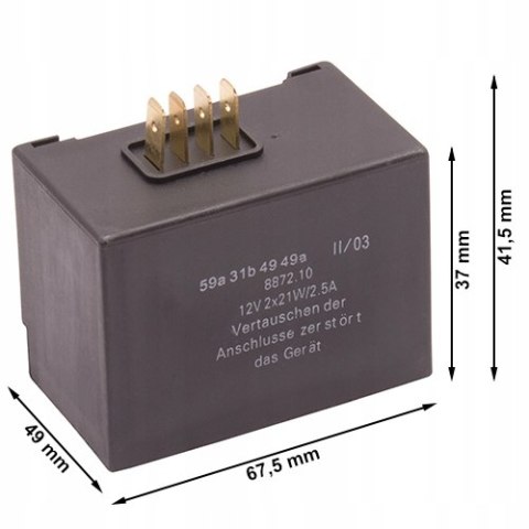 REGULATOR NAPIĘCIA DO MOTOROWERU SIMSON 12V Martinelli