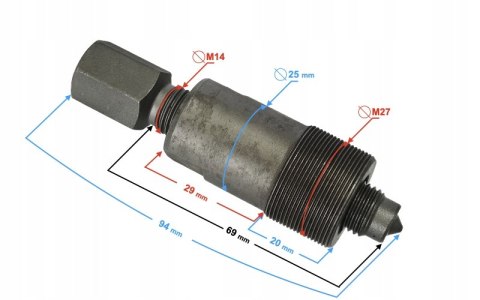 ŚCIĄGACZ KOŁA MAGNESOWEGO DO SKUTERA 50CC 2T (GWIN Martinelli