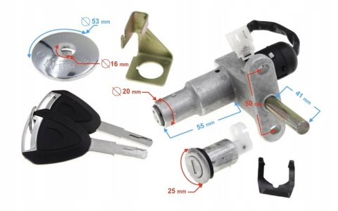 STACYJKA DO SKUTERA E-MAX Martinelli