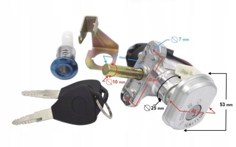 STACYJKA DO SKUTERA TRES Martinelli