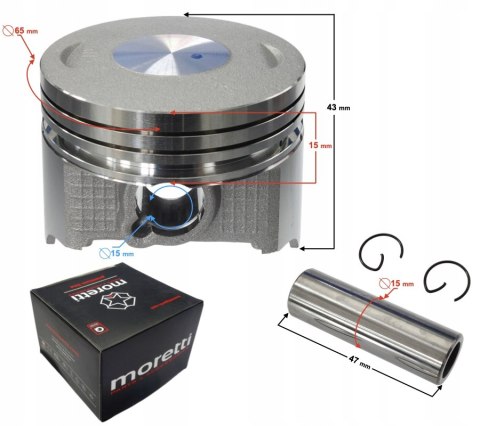 TŁOK KPL DB250 MZK Martinelli