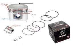 TŁOK MORETTI 110CC MOTOROWER 4T, ŚR.52,4 SW:13 C:1 Martinelli