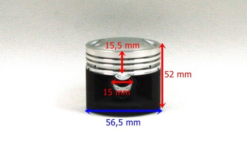 TŁOK MORETTI 125CC MOTOCYKL 4T, ŚR:56,4 SW:15 C:23 Martinelli