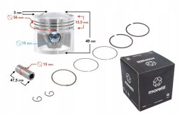 TŁOK MORETTI 125CC MOTOCYKL 4T, ŚR:56,4 SW:15 C:23 Martinelli