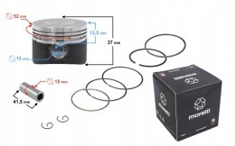 TŁOK MORETTI 125CC SKUTER 4T, ŚR:52,4 SW:15 C:20, Martinelli