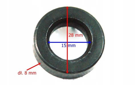 TULEJA KOŁA TYŁ ŚRODEK 8/28/15,3 HYPER 125 Martinelli