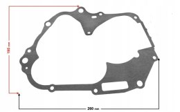 USZCZELKA KARTERU SILNIKA DO MINICROSS DB14 Martinelli