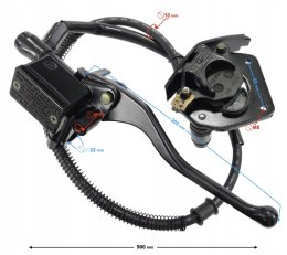 KOMPLETNY ZEST. HAMULCOWY PRZÓD VOLCANO 50 Martinelli