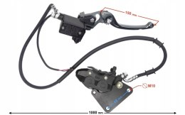 KOMPLETNY ZESTAW HAMULCOWY DO SKUTERA E-MAX Martinelli