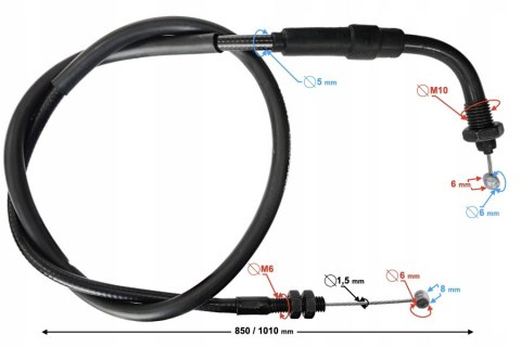 LINKA GAZU VOGE 300AC Martinelli
