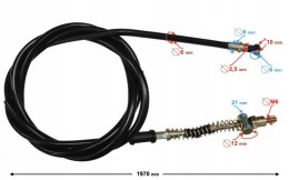 LINKA HAMULCA FIREFOX EURO 4 Martinelli