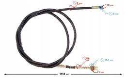LINKA HAMULCA TYLNEGO DO SKUTERA PRIMO Martinelli
