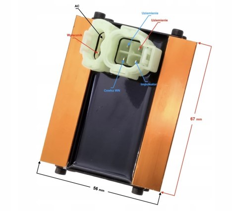 MODUŁ ZAPŁONOWY DO SKUTERA HURAGAN 5 - 4T TUNING Z Martinelli