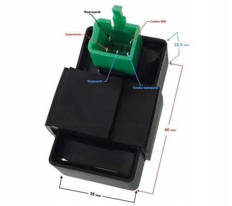 MODUŁ ZAPŁONOWY MOTOROWER 50 4T Martinelli