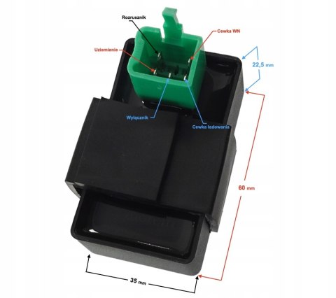 MODUŁ ZAPŁONOWY MOTOROWER 50 4T Martinelli