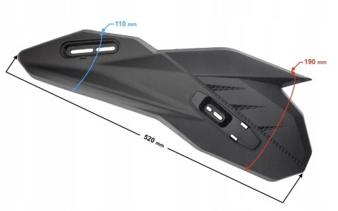 OBUDOWA AMORTYZATORA LEWA DO SKUTERA ENERGY Martinelli