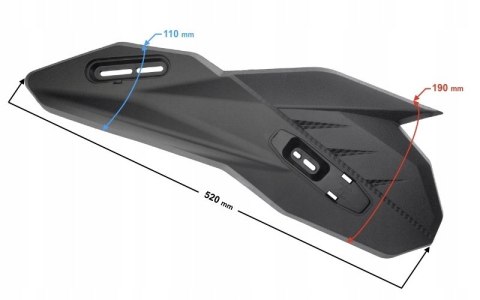 OBUDOWA AMORTYZATORA LEWA DO SKUTERA ENERGY Martinelli