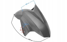 OBUDOWA BŁOTNIK PRZEDNI GRAFIT DO E-MAX/E-MAX ONE Martinelli