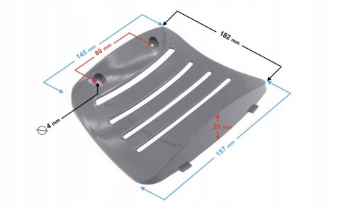 OBUDOWA CENTRALNA DO SKUTERA PRIMO Martinelli