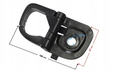 OBUDOWA HAK CZARNY SCALPEL Martinelli