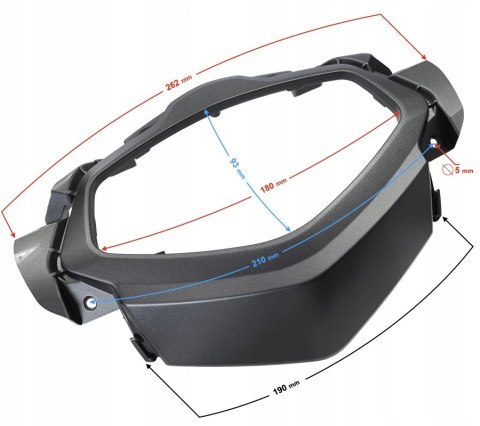 OBUDOWA LICZNIKA (CZ. GÓRNA) ACTIVE 50CC EURO 5 Martinelli