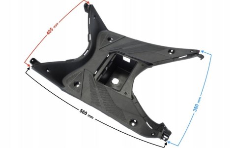 OBUDOWA PODŁOGA CZARNA SCALPEL Martinelli