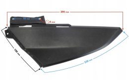 OBUDOWA PRZEDNIA BOCZNA LEWA CZARNA SCALPEL Martinelli