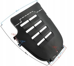 OBUDOWA RAMY (DÓŁ) ACTIVE 50CC EURO 5 Martinelli