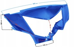 OBUDOWA REFLEKTORA PRZÓD NIEBIESKA SCALPEL Martinelli
