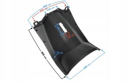 OBUDOWA SCHOWKA DOLNA DO SKUTERA TRES Martinelli