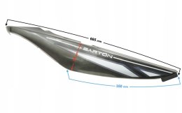 OBUDOWA TYŁ PRAWA GRAFITOWA SPRINT 2 Martinelli