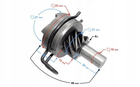 BENDIX ROZRUSZNIKA NOŻNEGO FALCON 4T EURO 4 SILNIK Martinelli