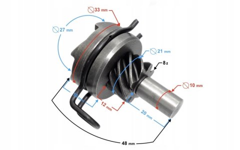 BENDIX ROZRUSZNIKA NOŻNEGO FALCON 4T EURO 4 SILNIK Martinelli