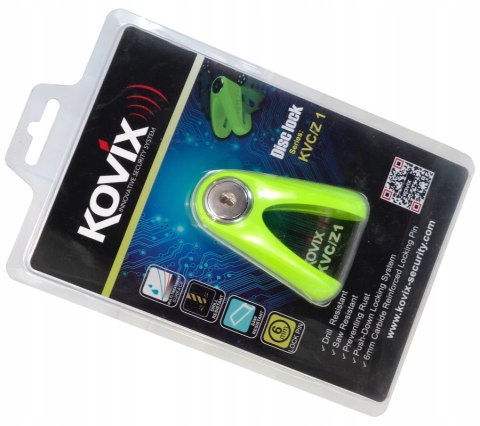 BLOKADA TARCZY HAMULCOWEJ KOVIX KVC/Z1 FLUO ZIELON Martinelli