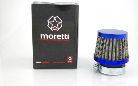 FILTR POWIETRZA STOŻKOWY NIEBIESKI, ŚREDNICA 31 MM Martinelli