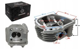 GŁOWICA MORETTI DO SKUTERA 4T 150CC 152QMJ Martinelli