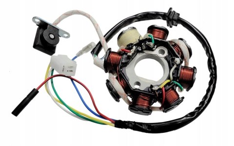 ISKROWNIK SKUTER HURAGAN 125 5 KABLI PRZEWODÓW MORETTI 8 CEWEK Martinelli