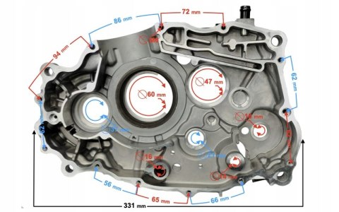 KARTER SILNIKA PRAWY DO MOTOCYKLA CLASSIC 125 Martinelli