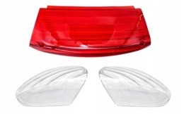 KLOSZ LAMPY TYLNEJ DO SKUTERA HURAGAN 5 (BIAŁY) Martinelli