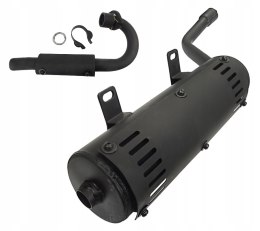 NOWY ORYGINALNY TŁUMIK DO KQADA ATV BASHAN 200 250 Martinelli