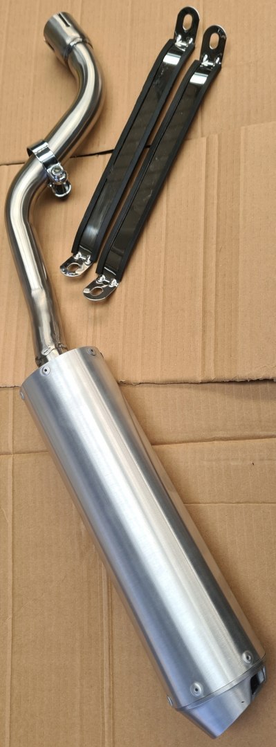 NOWY ORYGINALNY TŁUMIK DO KQADA ATV BASHAN 200 250 Martinelli